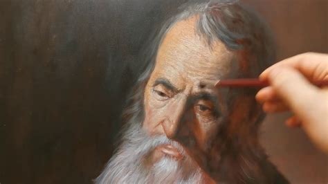 Oil Painting Old Man Munimorogobpe