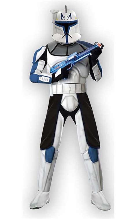 Deluxe Clone Trooper Captain Rex Star Wars Adult Costume Rubies