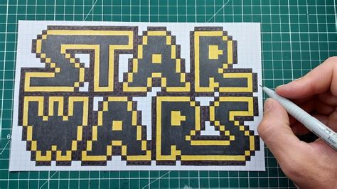 Pixel Art Star Wars The Creator Pixel Drawing How To Draw Starwars