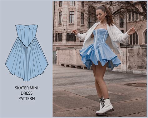 Bustier Dress Pdf Sewing Pattern Sizes Xs L Formats A A Sweden Ubicaciondepersonas Cdmx Gob Mx