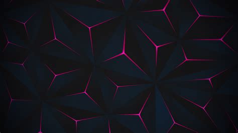 Download 2560x1440 Triangles Pink Lines Pattern Wallpapers For Imac