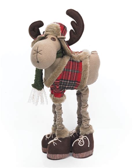 Napco Christmas Decor Standing Moose Holiday Lane Macys