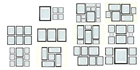 Gallery Wall Layout Templates