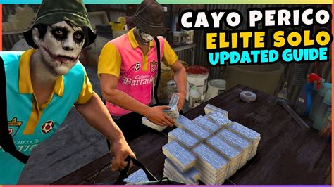 How To Do Cayo Perico Elite With Secondary Loot Solo Cayo Heist Full