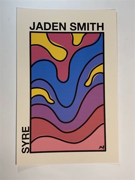 Jaden Smith Poster Syre Poster Erys Poster Jaden Etsy