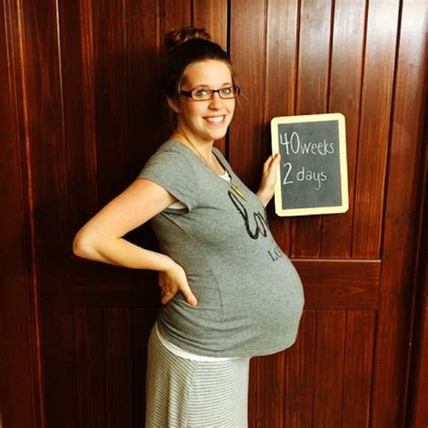 Jill Duggar Shows Biggest Baby Bump 2 Days Past Due Date E Online