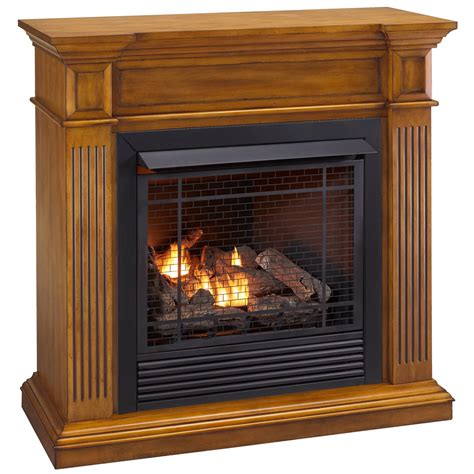 Duluth Forge Dual Fuel Ventless Gas Fireplace With Jefferson Series