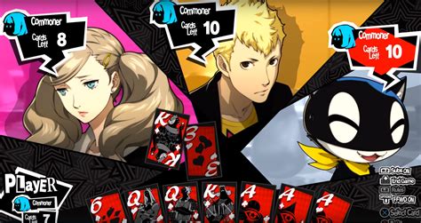 Persona 5 Royal Thieves Den Mode Has A Card Game Cutscenes Music And