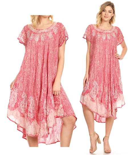 Thin Lightweight Cotton Fabric Makes This A Great Dress For Any