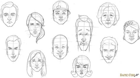 How To Draw A Face In 8 Steps Face Drawing Drawing Face Shapes Eye