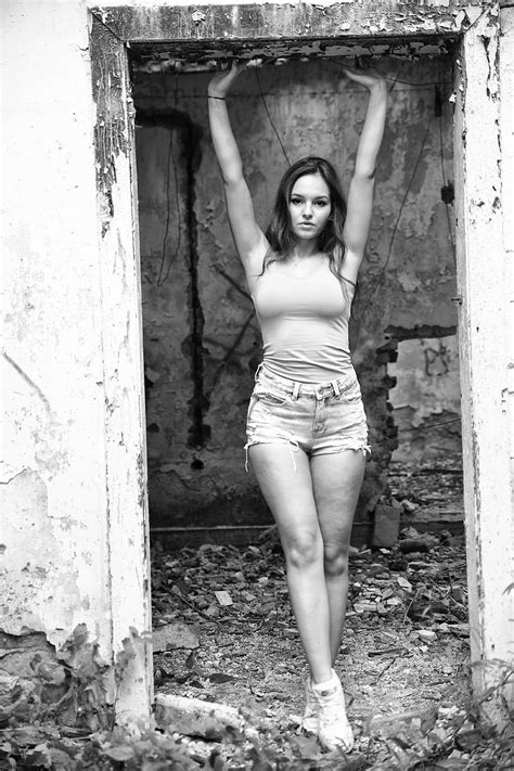 free photo model woman old building hippopx