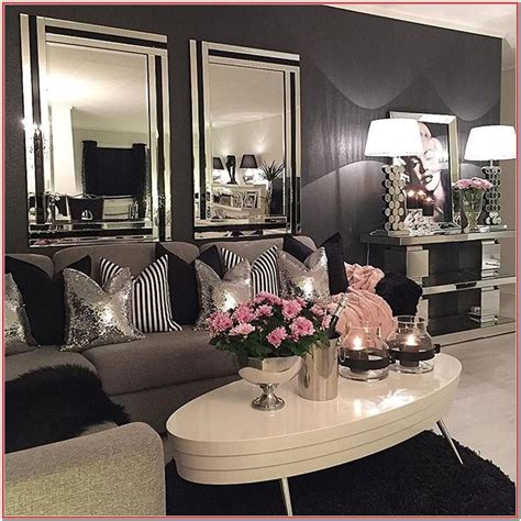 Silver Living Room Decorations By Steven Thompson In 2020 Elegant