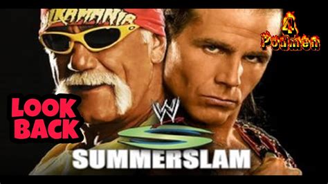 The Four Podmen Summerslam 05 Hulk Hogan Vs Shawn Michaels Look Back