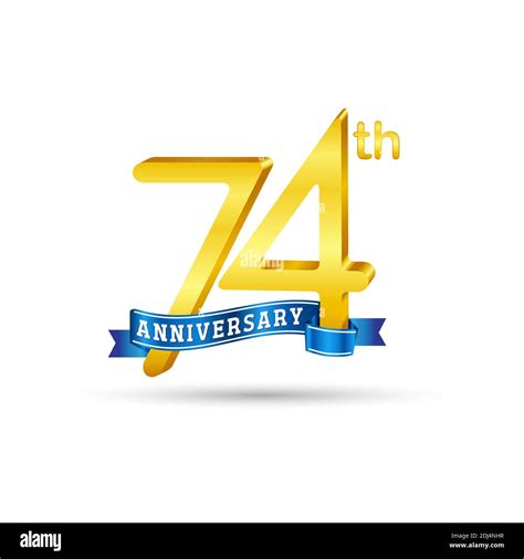 74 Years Birthday Logo Hi Res Stock Photography And Images Alamy