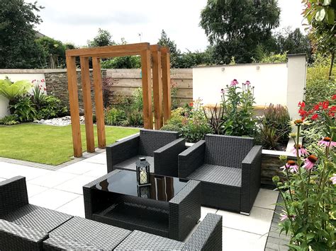 A Modern New Build Garden Lush Garden Design