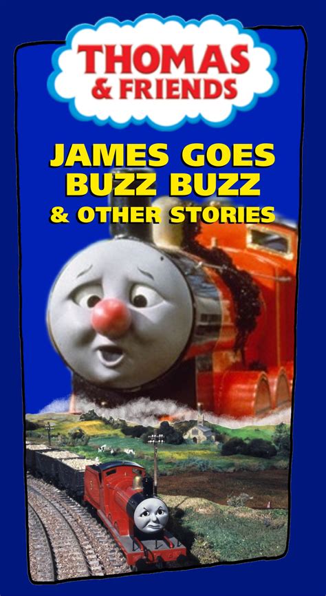 Thomas The Tank Engine James Goes Buzz Buzz Vhs