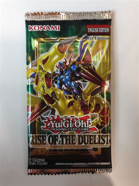 Yugioh Rise Of The Duelist Booster Pack Famous Collectables