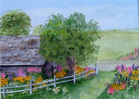 Items Similar To Original Watercolor Painting Scenic Landscape Painting