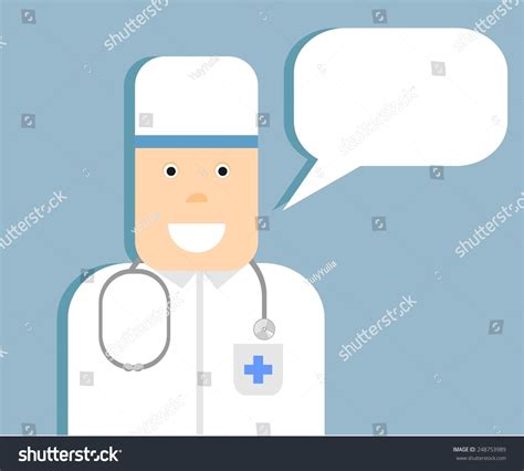 Doctors Advice Cartoon Illustration Stock Illustration 248753989