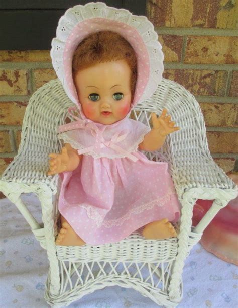 Vintage Ideal Betsy Wetsy Doll Wv 2 About 13 Tall Original Clothes