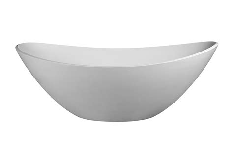 Rio Freestanding Bath Pearl White 1715x830x535mm