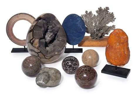 A COLLECTION OF TEN GEOLOGICAL SPECIMENS, | Christie's