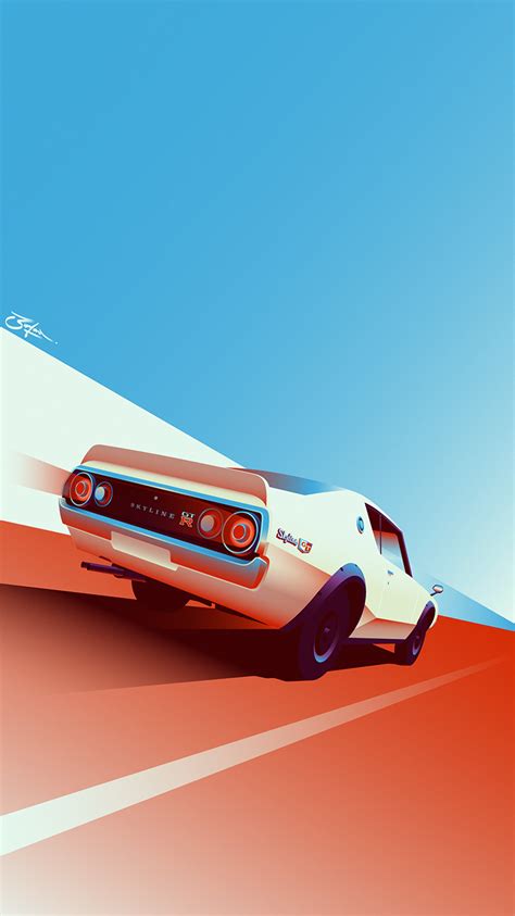 Dribbble Nissan Skyline Wp Png By Julian Burford