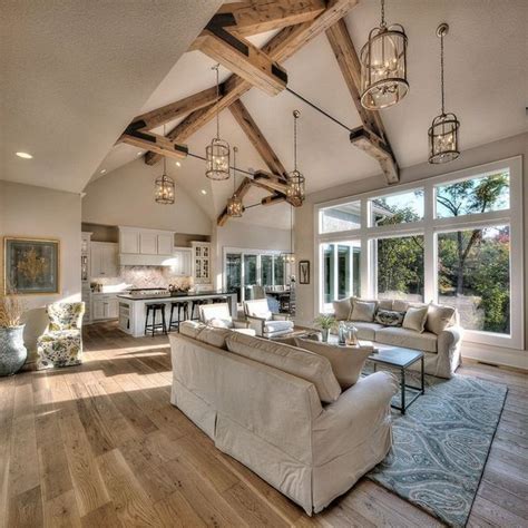 30 Modern Vaulted Ceiling Living Room Homedecorish