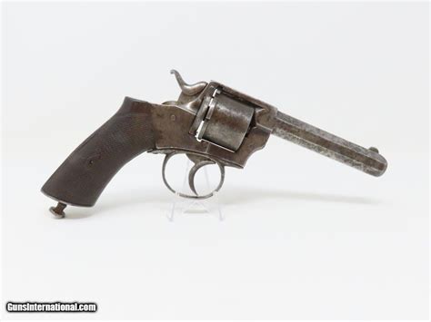 Antique British 1870s Webley Ric Pattern Model 380 Caliber Revolver