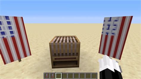 Minecraft Banner Tutorial American Flag With Stars Survival