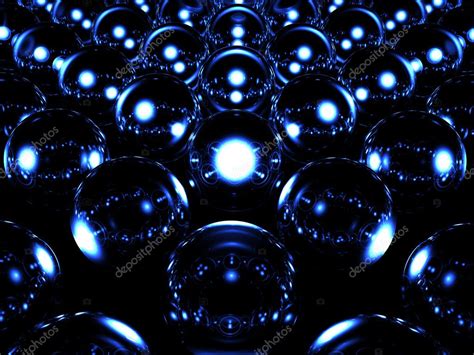 Glass Sphere Illuminates Other Spheres Stock Photo By ©suravid 9868666