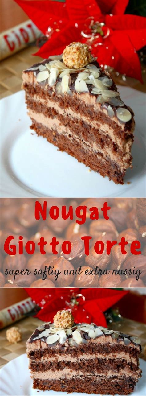 Saftiger nusskuchen mit extra viel nutella® im teig. Nougat Giotto Torte | Rezept (mit Bildern) | Giotto torte ...