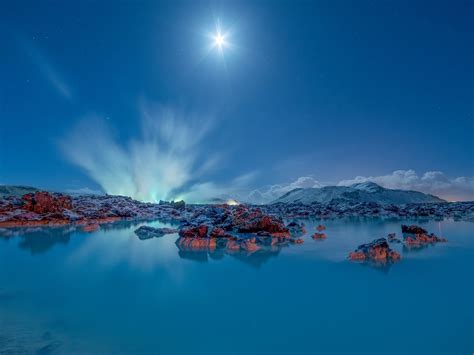 Blue Lagoon Grindavik Iceland Perfect Scenery Hd Wallpaper Preview