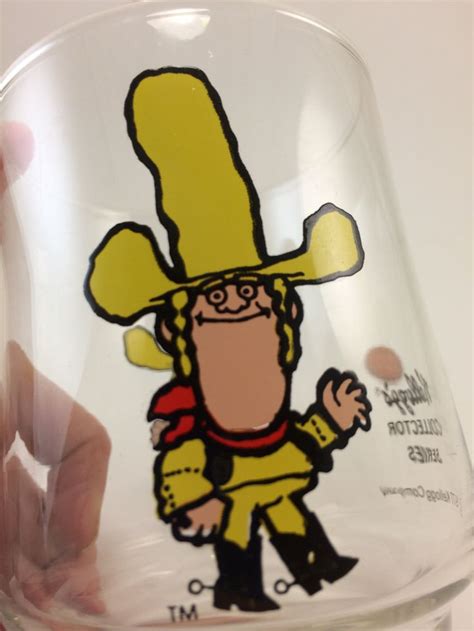 Kelloggs Big Yella Cowboy Corn Pops Drinking Glass Yellow Etsy Pop