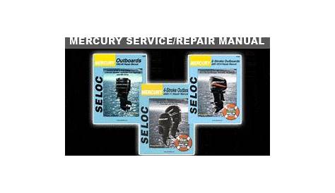Mercury Outboard Service Manual - PDF / CD / Book