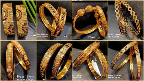 Latest Gold Bangles Designs 2023 With Weight And Price Daily Wear Gold