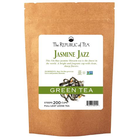 Jasmine Jazz Green Full Leaf Tea The Republic Of Tea
