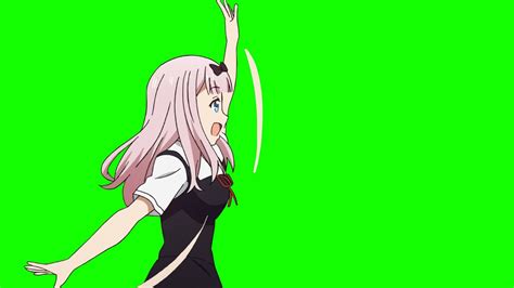 ⚡ Anime Green Screen Kaguya Sama Love Is War 1 Youtube