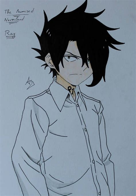 The Promised Neverland Ray By Aliengirl34 Neverland Anime