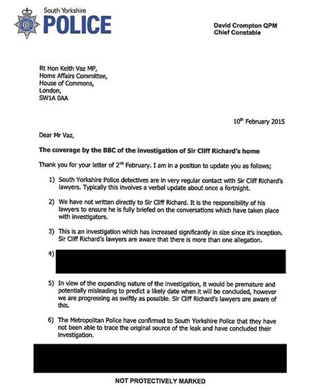 It is best for your knowledge. Sir Cliff Richard's historical sex offence inquiry has ...