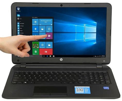 New Hp 156 Touch Screen Laptop Intel4gb500gbwin 10