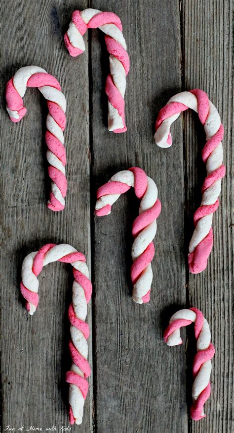 Keep the candy canes wrapped as you craft to make an edible gift or unwrap them for a cute tree ornament. Old Fashioned Salt Dough Candy Cane Ornaments