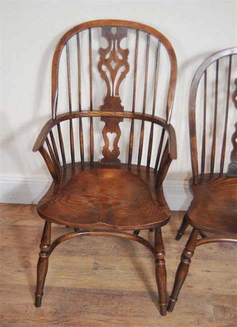 Enjoy free shipping on most stuff, even big stuff. 10 Antique Windsor Kitchen Dining Chairs Set | eBay