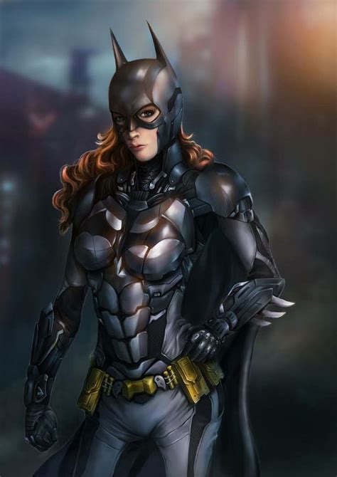 Batgirl Wearing Batsuit From Arkham Knight By Raines Tu On Deviantart