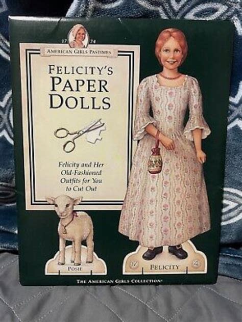 Vintage Collectible Felicitys Paper Dolls American Dolls Etsy