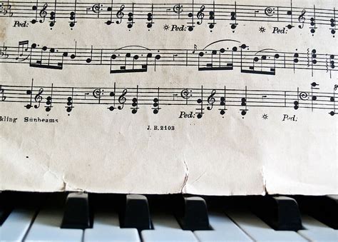 Music Notes Piano Photos Keys Notes Public Domain Music Sheet