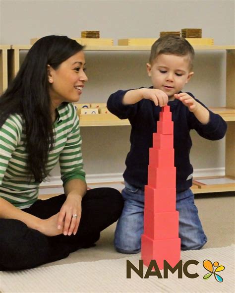 How Do Children Learn With The Pink Tower Namc Montessori Teacher