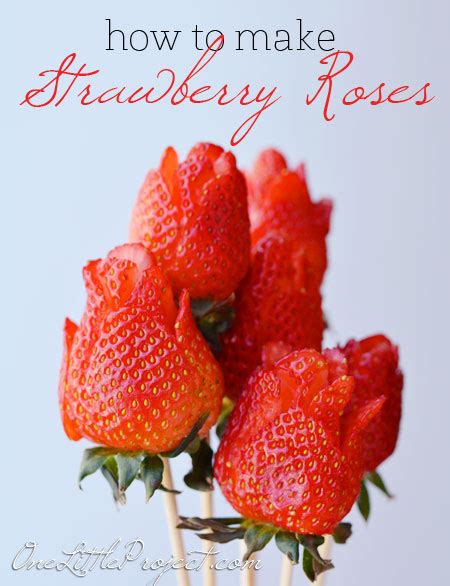 How To Make A Strawberry Rose Strawberry Roses Bouquet