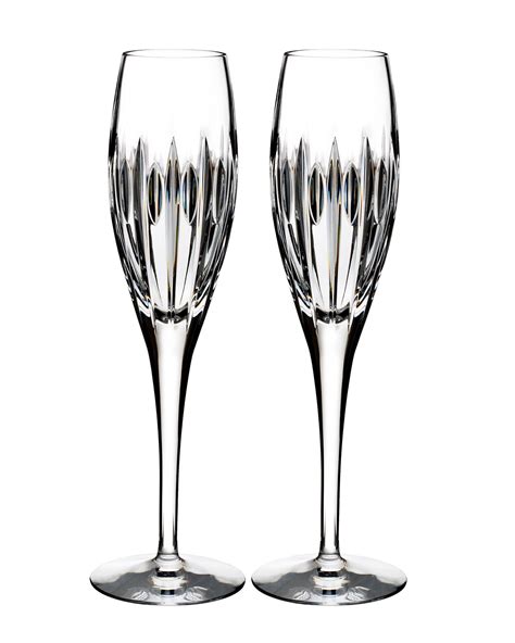 Waterford Crystal Mara Crystal Champagne Flutes Set Of Two Neiman Marcus
