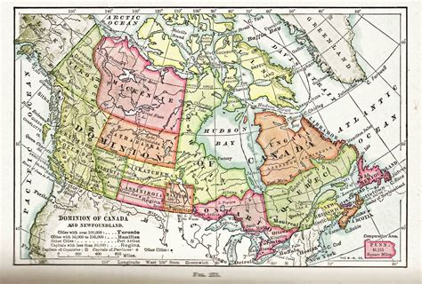 A Map Of Canada At The End Of The 19th Century X Post From Rcanada